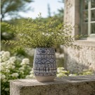 Vase med blått mønster thumbnail