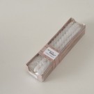 6- pk vridde lys - hvit thumbnail