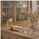 Påfugl med klype - 24 cm! thumbnail