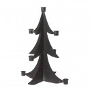 Juletre i metall med plass til 7 kronelys, 40 cm høy thumbnail