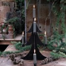 Juletre i metall med plass til 7 kronelys, 40 cm høy thumbnail