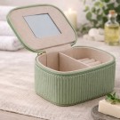 Smykkeskrin grønn firkantet thumbnail