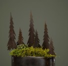 Juletre på pinne i metall thumbnail