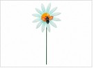 Blomsterpinne i metall - turkis thumbnail