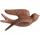 Brun keramikkfugl thumbnail