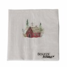 Juleserviett - stue i skogen thumbnail