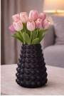 Bubbly Charm - Den sorte vasen som gir liv til hjemmet thumbnail