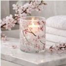 Lysglass med kirsebærgrener thumbnail