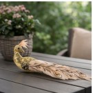 Påfugl med klype - 24 cm! thumbnail