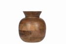 Vase i mangotre - 21 cm høy thumbnail