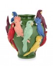 Vase med papegøyer thumbnail
