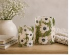 Lysglass hvite blomster thumbnail