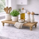 Sokkelbord -  46 cm lys brun thumbnail