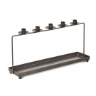 Lysestake med plass til 5 kronelys, 51 cm lang thumbnail