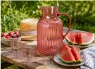 Melamin mugge 2 liter - rosa thumbnail