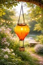 LED lampe luftballong - gul/orange thumbnail