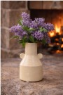 Vase beige i keramikk thumbnail