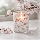 Lysglass med kirsebærgrener thumbnail