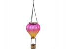 LED lampe luftballong - rosa/gul thumbnail