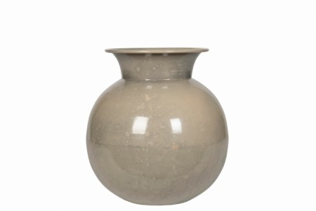 Vase i metall - 20 cm høy