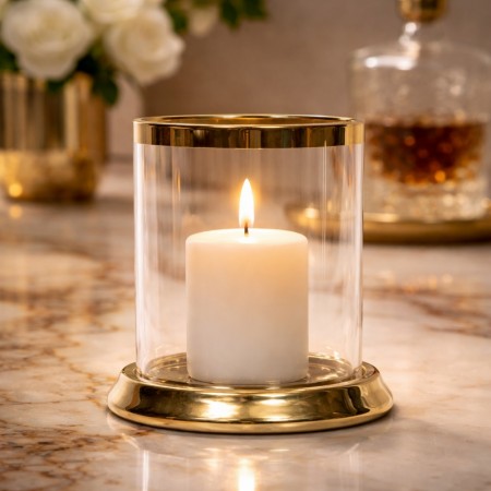 Lyslykt i gaveeske 10 cm