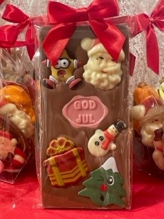 GOD JUL - plate med julesjokolade