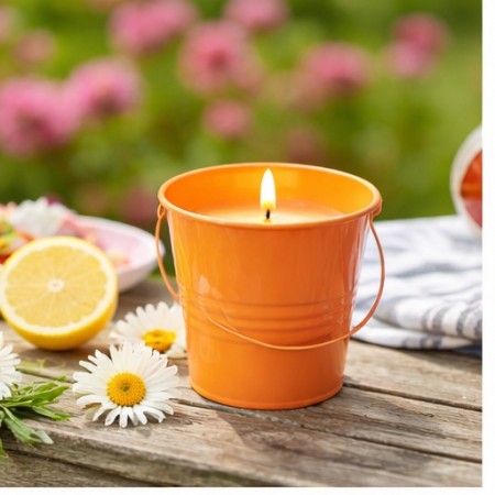 Duftlys sitron - orange