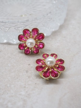 Fuksia blomst - 2 stk
