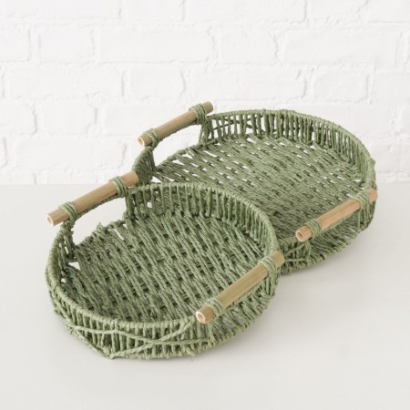 Grønne brett - sett med 2 stk