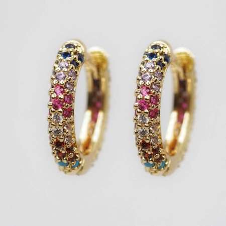 Bred hoop gull fargerik