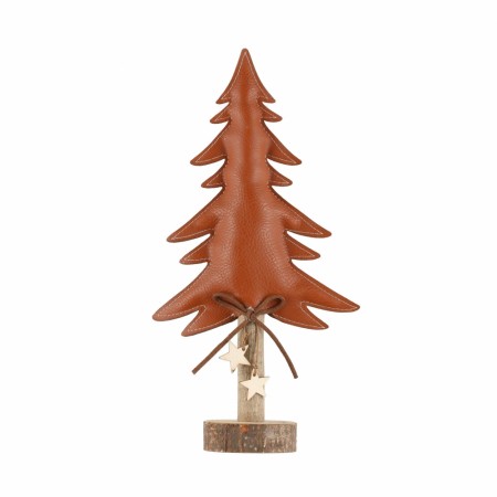 Juletre i brunt skinn 29 cm