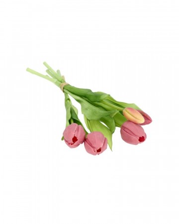 Tulipanbukett - rosa