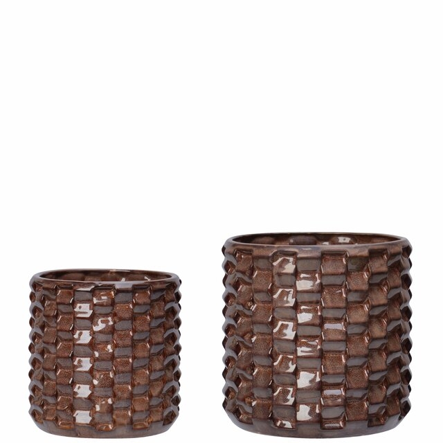 Prisen gjelder for den største potten på bildet.