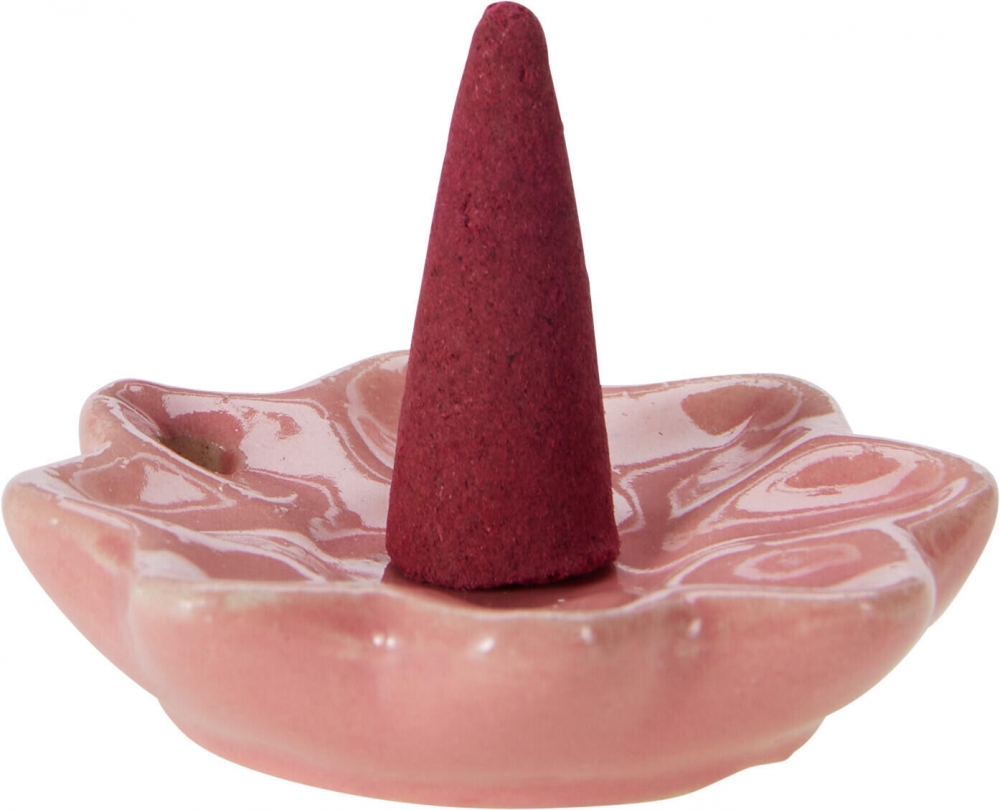 Nyt avslappende øyeblikk med røkelseskjegler som dufter herlig! Leveres med praktisk holder – perfekt for ro og velvære.