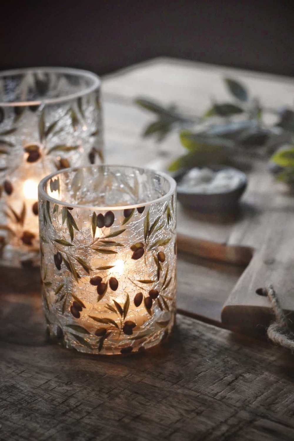 Nydelig lysglass fra Trend design. Dette er det store lysglasset i denne serien, 11,5 x 13 cm. Fantastiske detaljer!