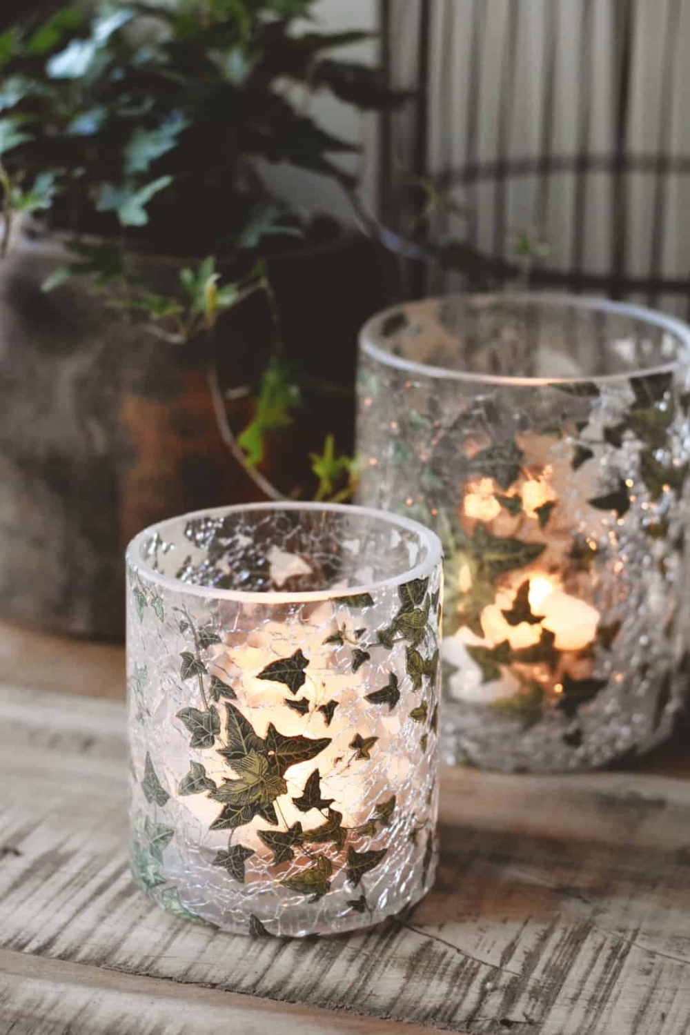 Nydelig lysglass fra Trend design. Dette er det store lysglasset i denne serien, 11,5 x 13 cm. Fantastiske detaljer!