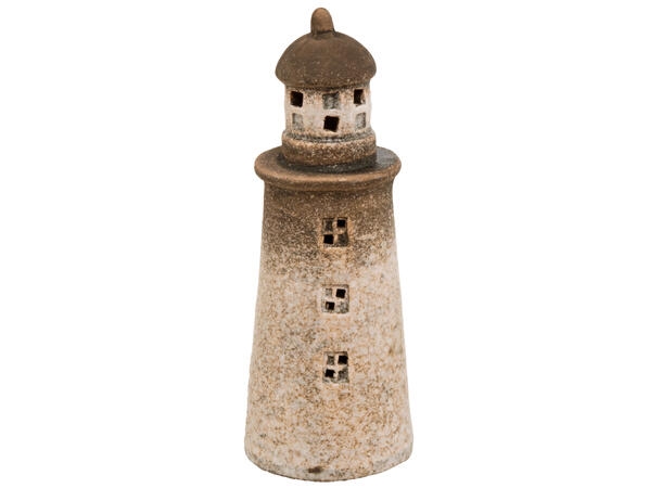 Beige keramikk 5,7 x 15,6 cm, batteri 2 x LR44 er inkludert.